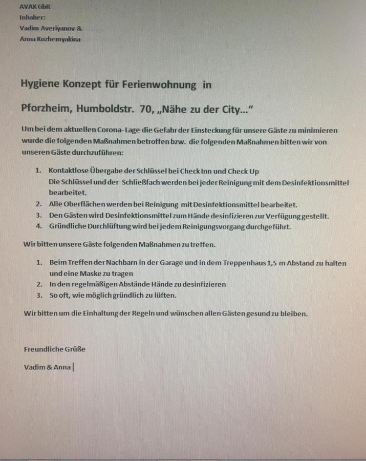Nahe An Der City Fuer Monteure Und Fuer Urlauber ฟอร์ซไฮม์ ภายนอก รูปภาพ